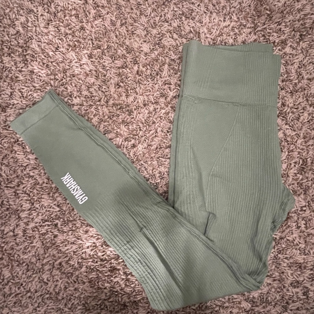 Gymshark Power Down leggings in green